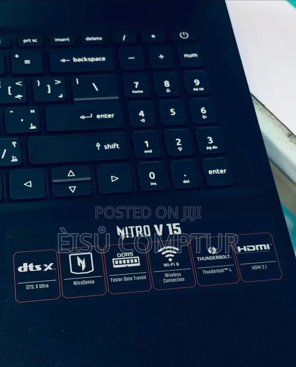 New Laptop Acer Nitro V 15 16GB AMD Ryzen 5 SSD 512GB