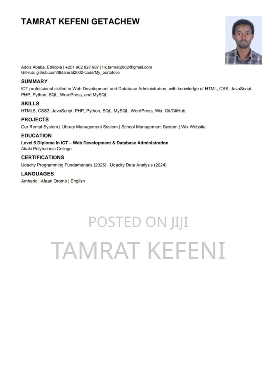 Computing It Cv