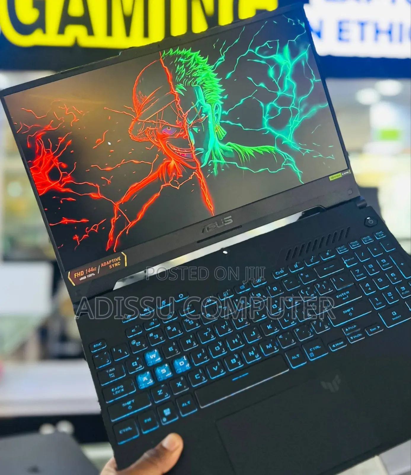 New Laptop Asus TUF Dash F15 12GB AMD Ryzen 7 SSD 512GB