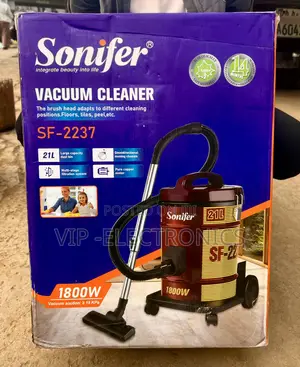 Sonifer Vacuum Cleaner SF-2237 1800W Canister (21L Capacity)