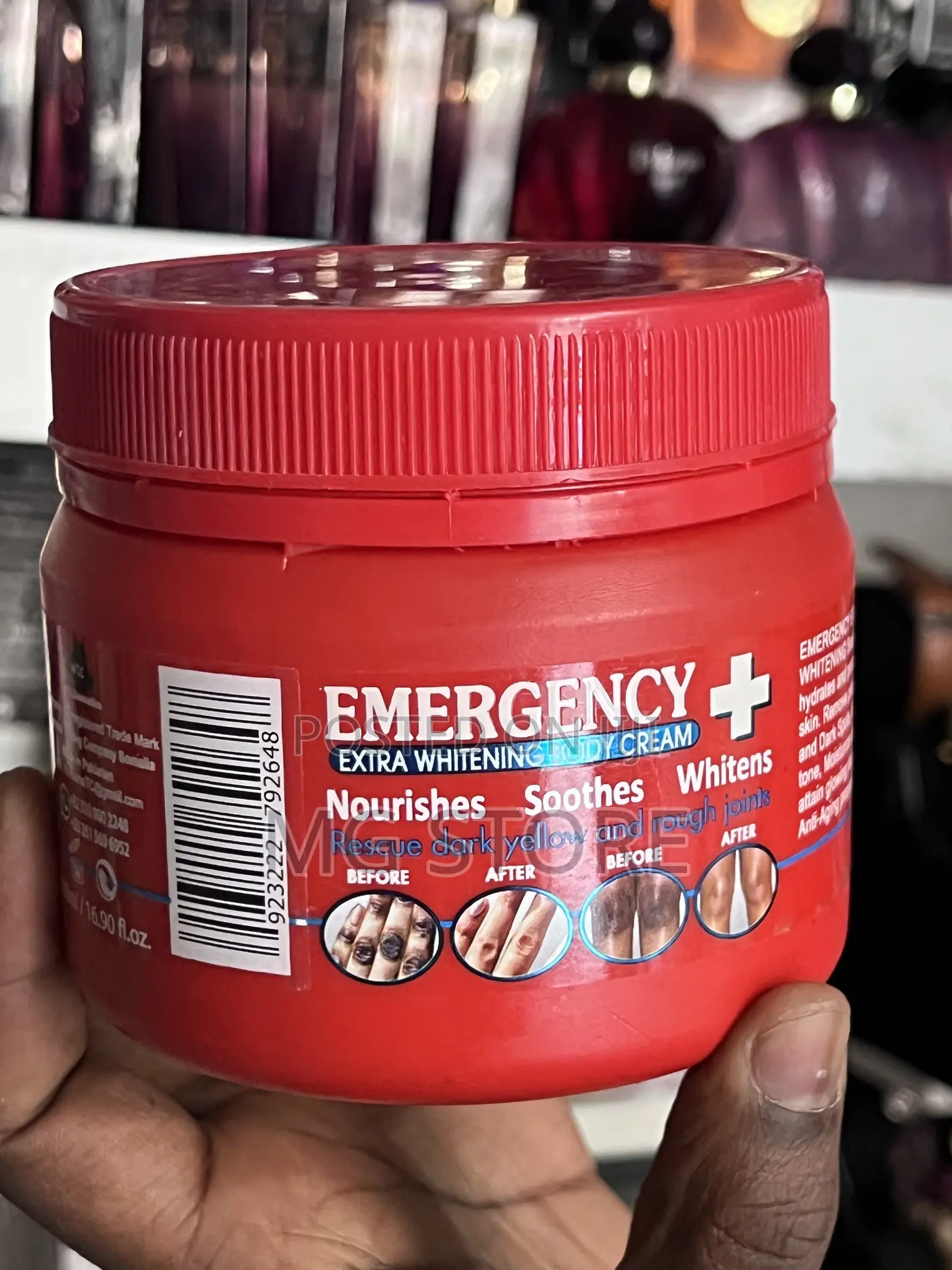 Emergency Extra Whitening Body Cream