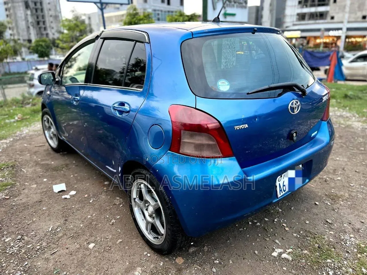 Toyota Yaris 2008 Blue