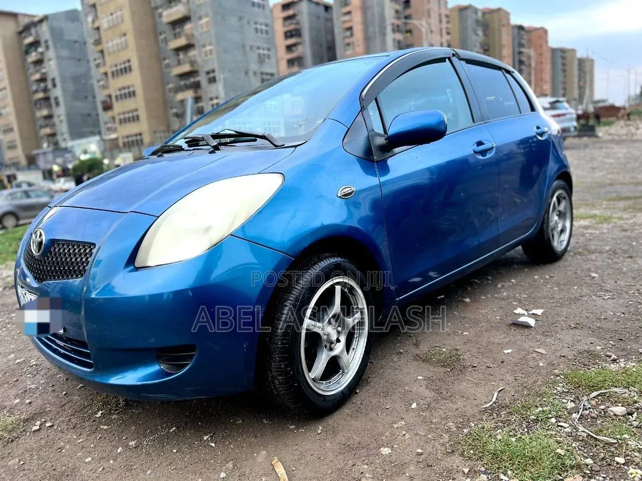 Toyota Yaris 2008 Blue