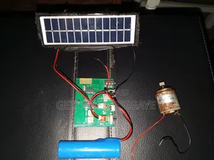 Mini Solar Panel + DC Motor Kit for Projects