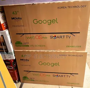 Googel 43 Inch TV Frameless Smart TV (webOS Hub / Android 15)