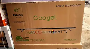 Googel 43 Inch TV Frameless Smart TV (webOS Hub / Android 15)