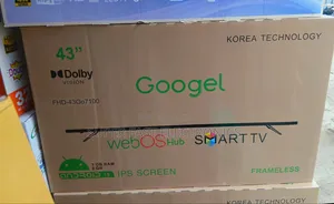 Google 43 Inch TV Smart TV – | Android 15 | webOS Hub Frameless IPS