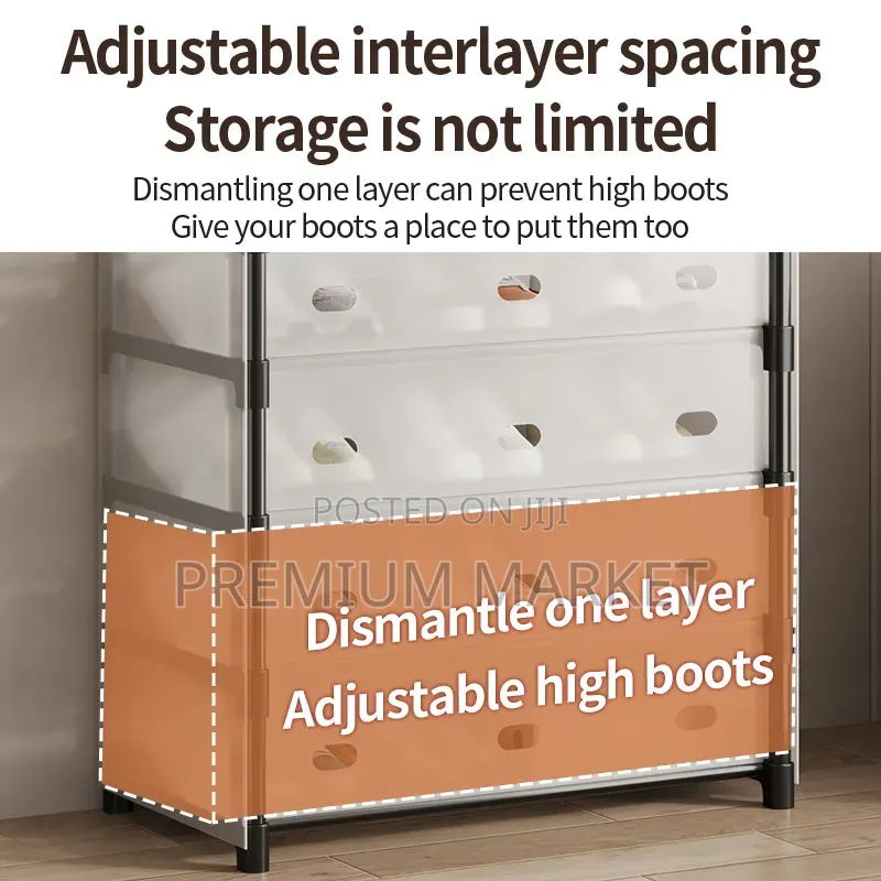 Shoe Organizer and Cloth Rack የልብስ እና ጫማ መደርደሪያ