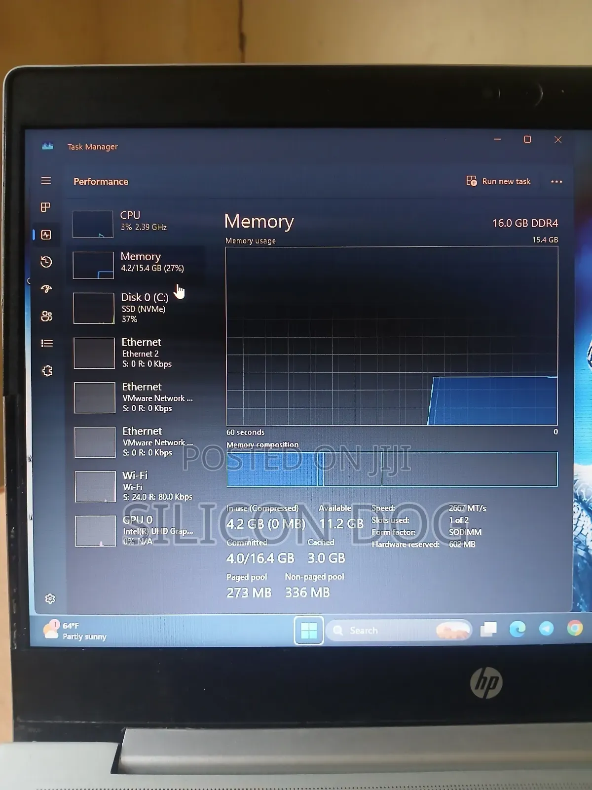 Laptop HP ProBook 440 G7 16GB Intel Core i5 SSD 256GB