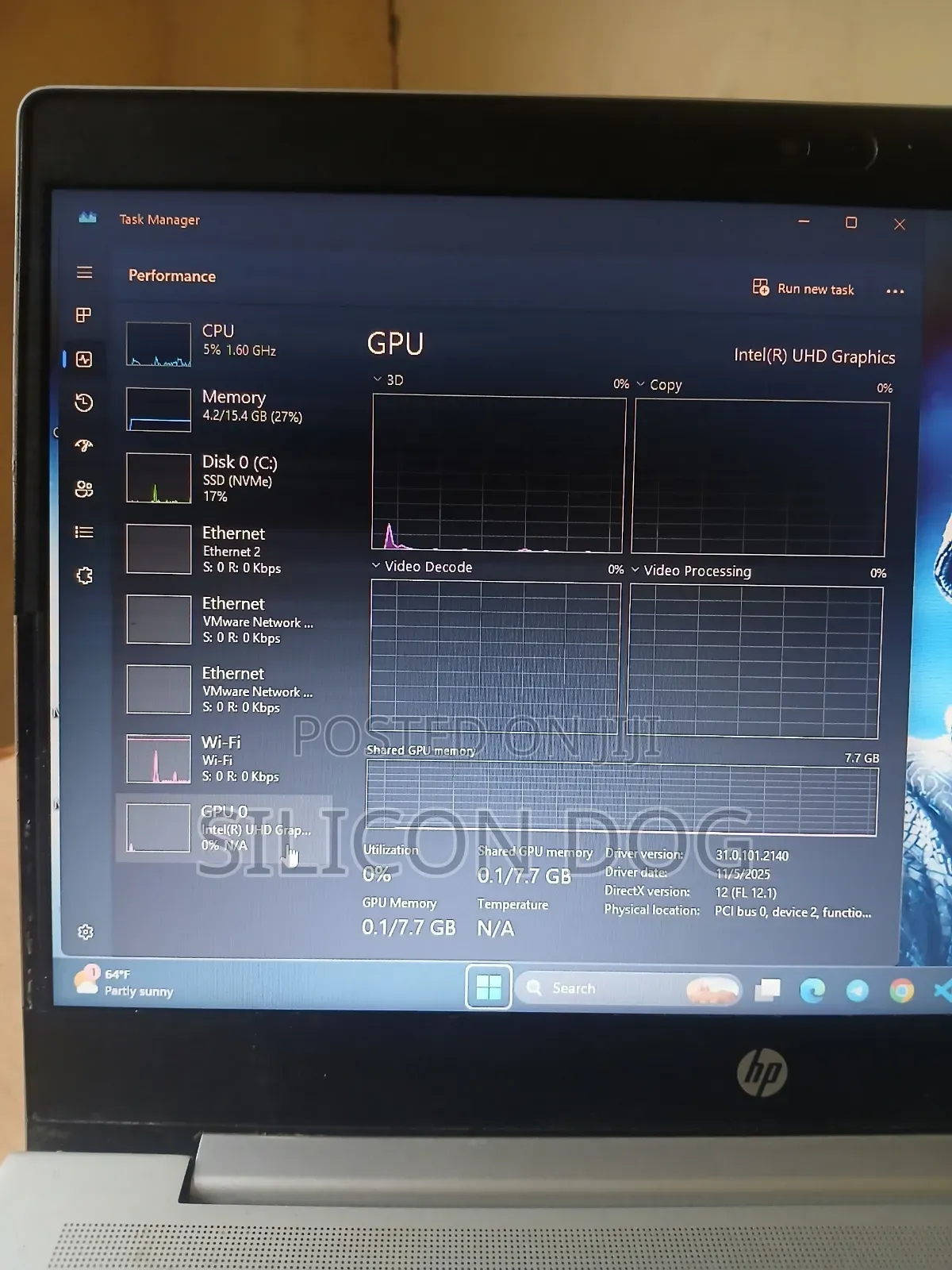 Laptop HP ProBook 440 G7 16GB Intel Core i5 SSD 256GB
