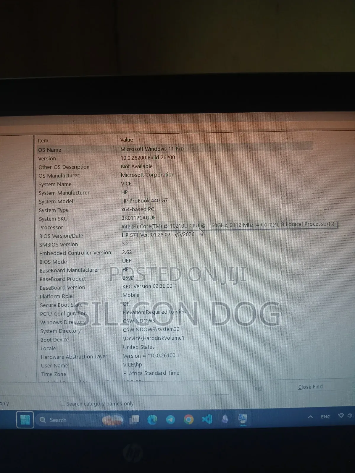 Laptop HP ProBook 440 G7 16GB Intel Core i5 SSD 256GB
