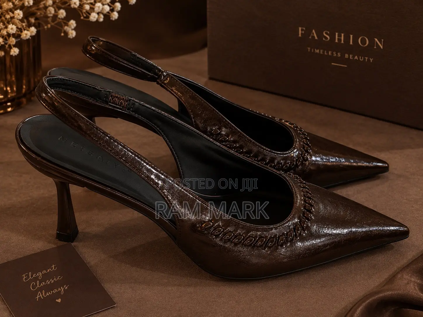 Dark Brown Heels