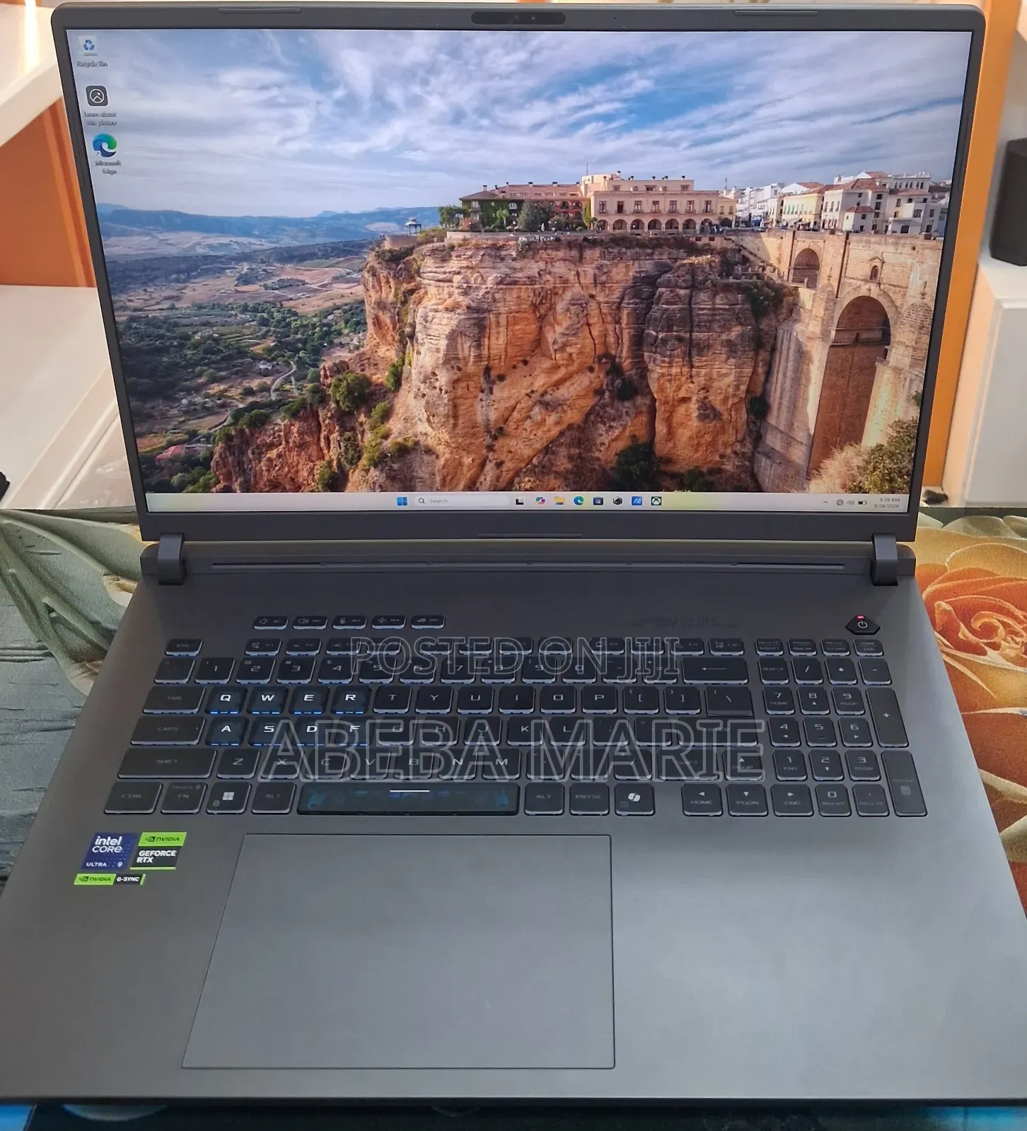 New Laptop Asus ROG Strix G18 32GB Intel Core Ultra 9 SSD 2T