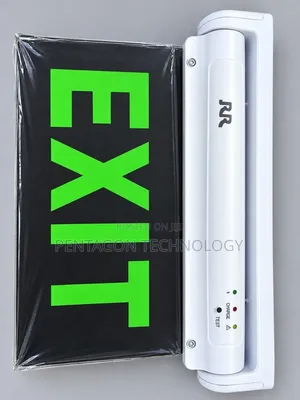 EXIT Sign: Large, High-Visibility Green