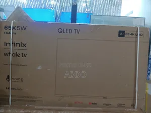 Infinix Smart Qled TV 65 Inch Andraid Framless 2026 Hifi Whale TV
