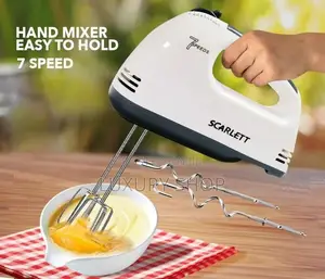 Hand Mixer የእንቁላል እና ሊጥ እንዲሁም ክሬም ለማዘጋጀት