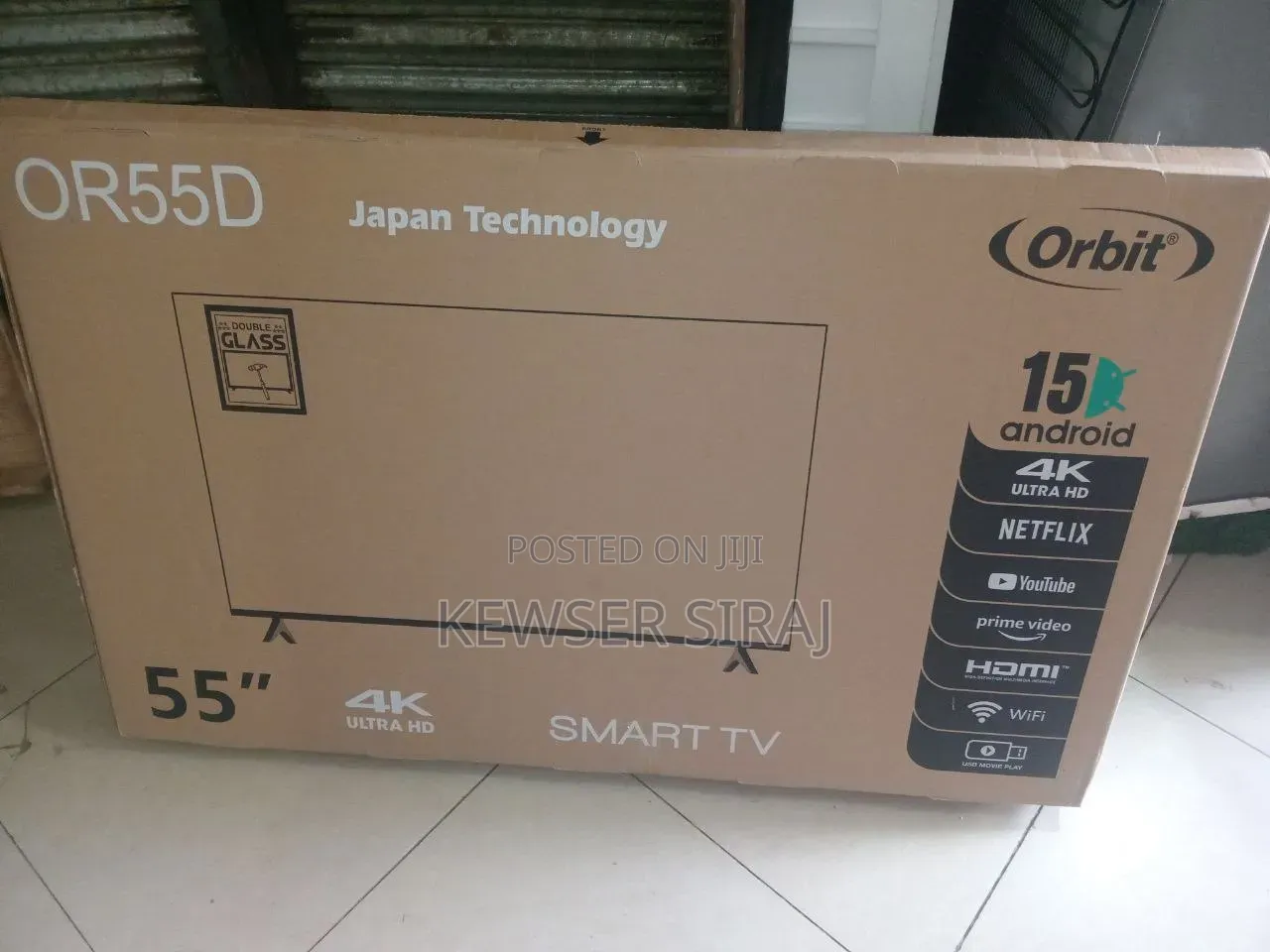 Orbit TV 55inch Smart Android TV