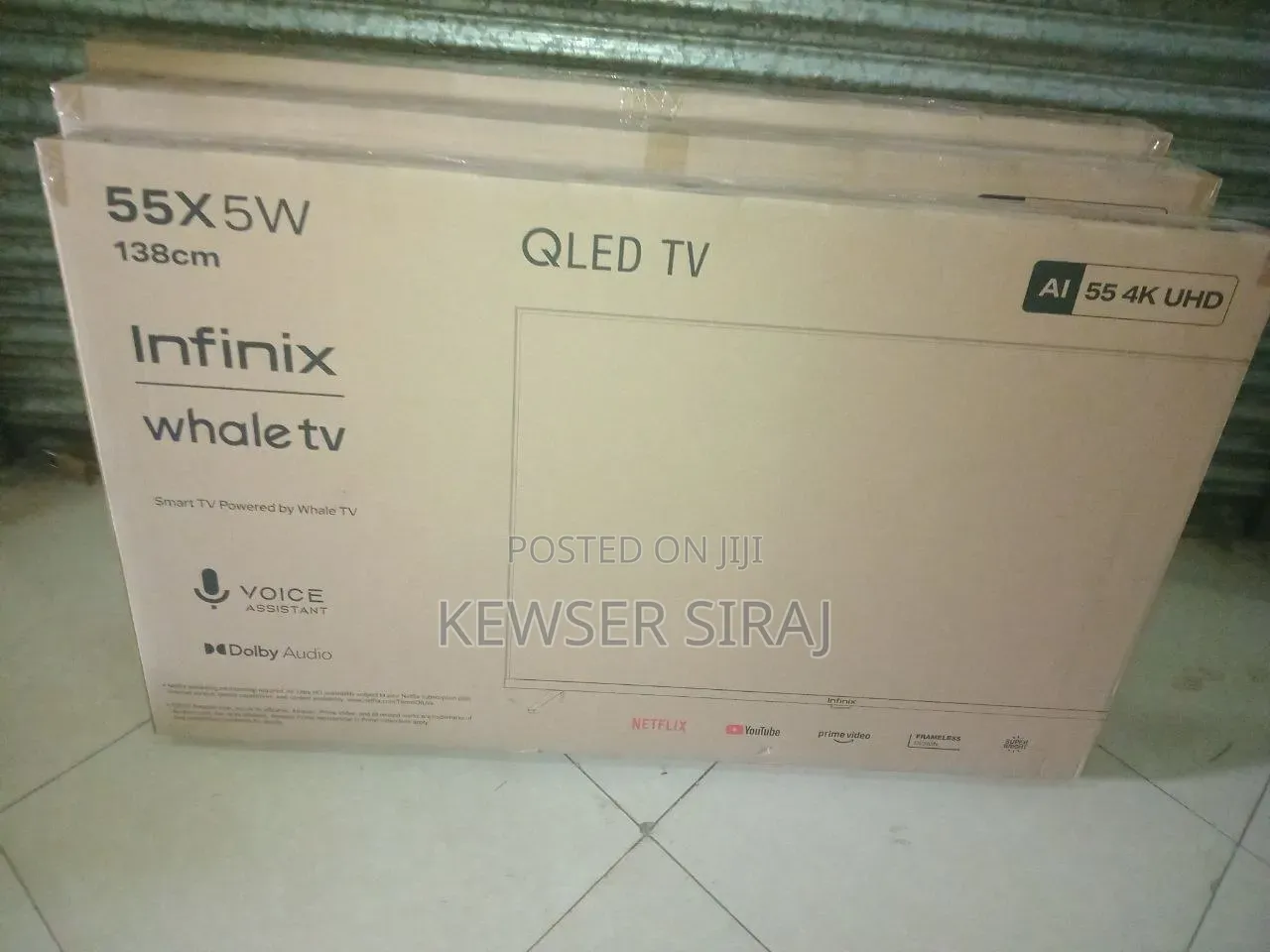 Ifinix TV 55inchi Qled TV
