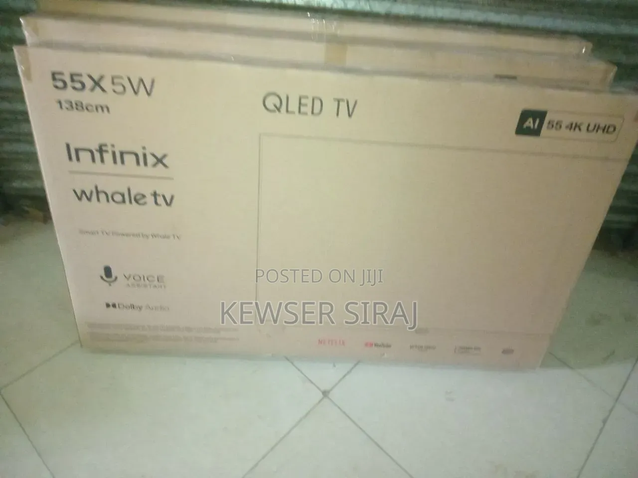 Ifinix TV 55inchi Qled TV