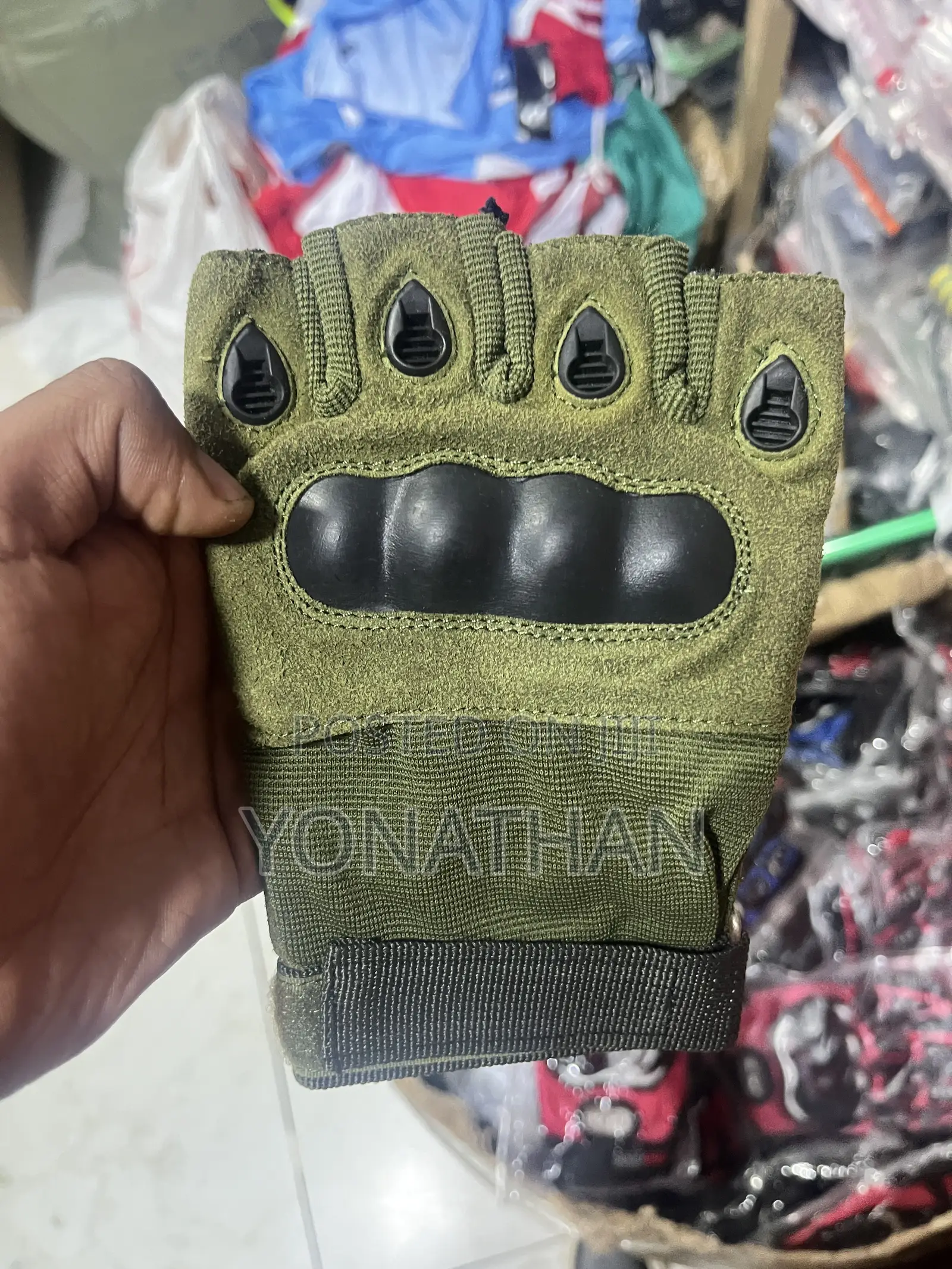 Green High Quality Gym Glove