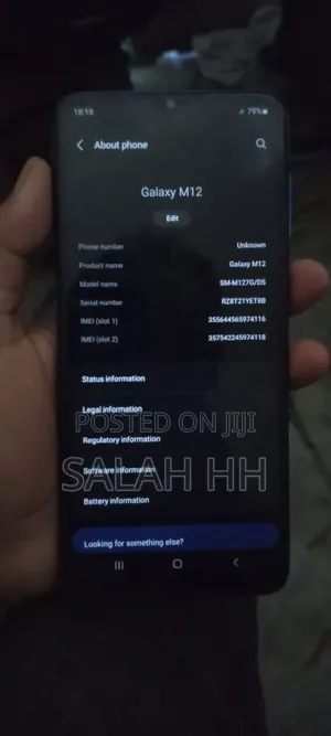Samsung Galaxy M12 64 GB Blue