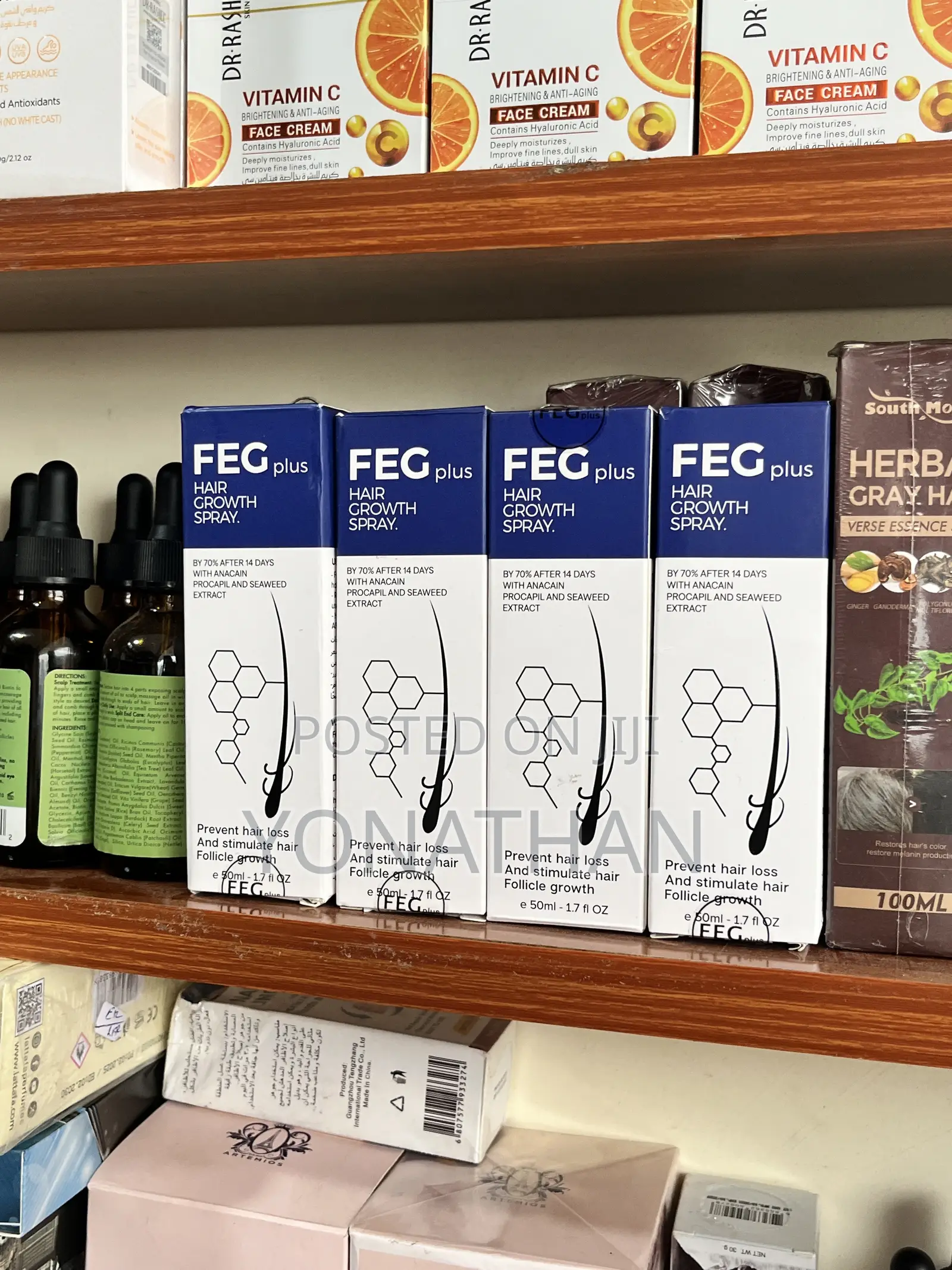 Feg+ Hair Regrowth Spray