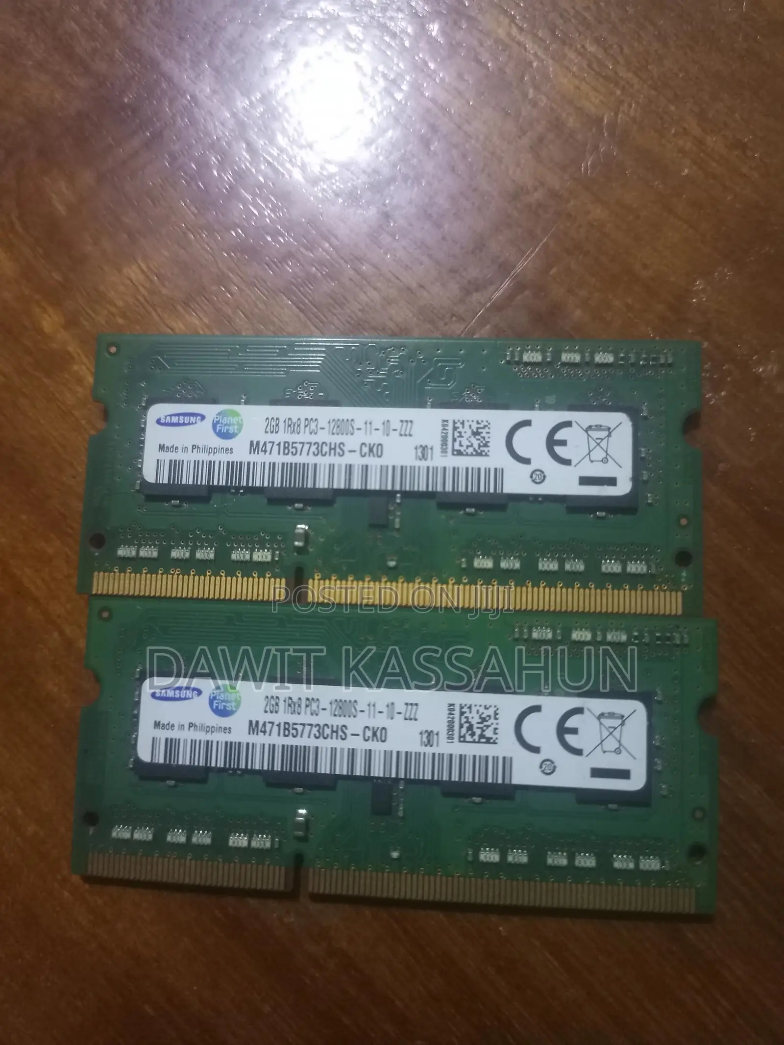 Samsung Ddr3 2GB Rams