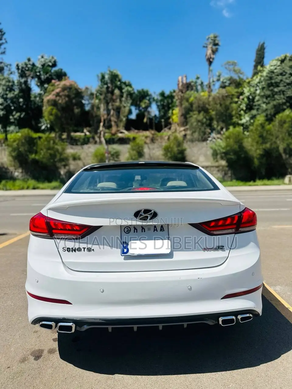 Hyundai Elantra Sport Sedan FWD (1.6L 4cyl 6M) 2017 White