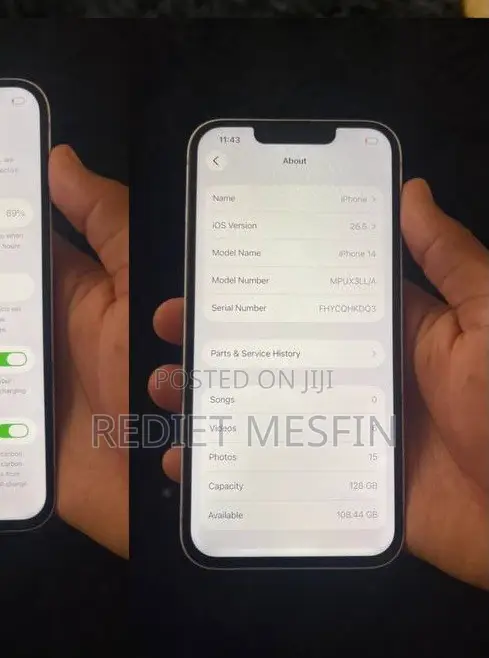 Apple iPhone 14 128 GB White