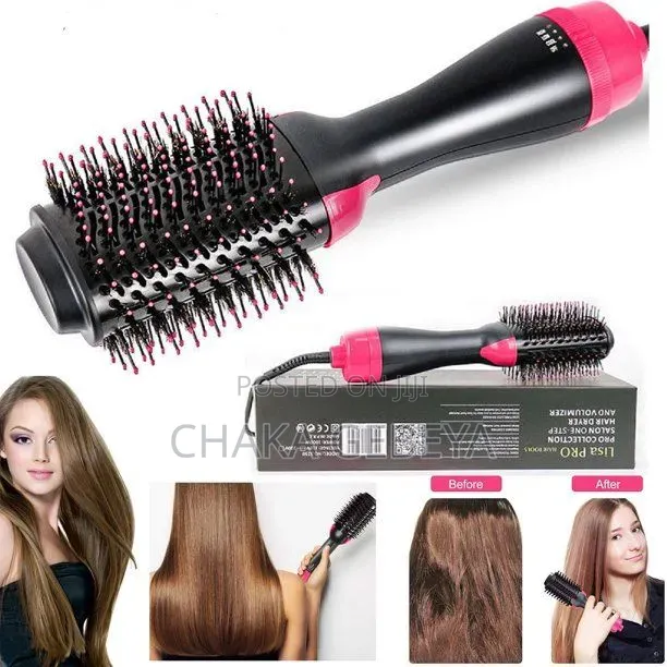 3‐in‐1 Hair Dryer – Curl, Smooth, Dry – Free Delivery