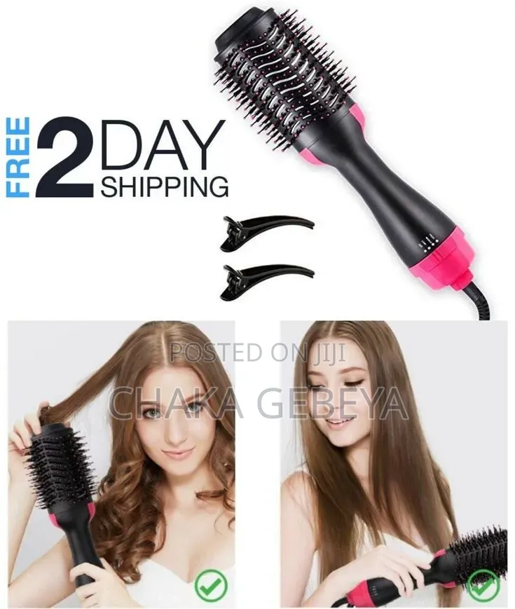3‐in‐1 Hair Dryer – Curl, Smooth, Dry – Free Delivery