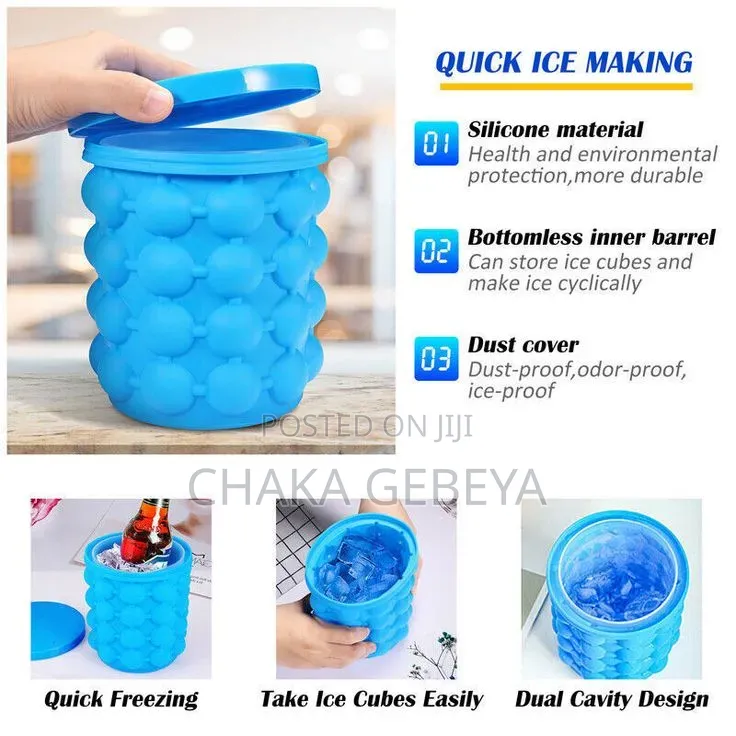 Ice Cube Maker Genie – Space Saver – Free Delivery