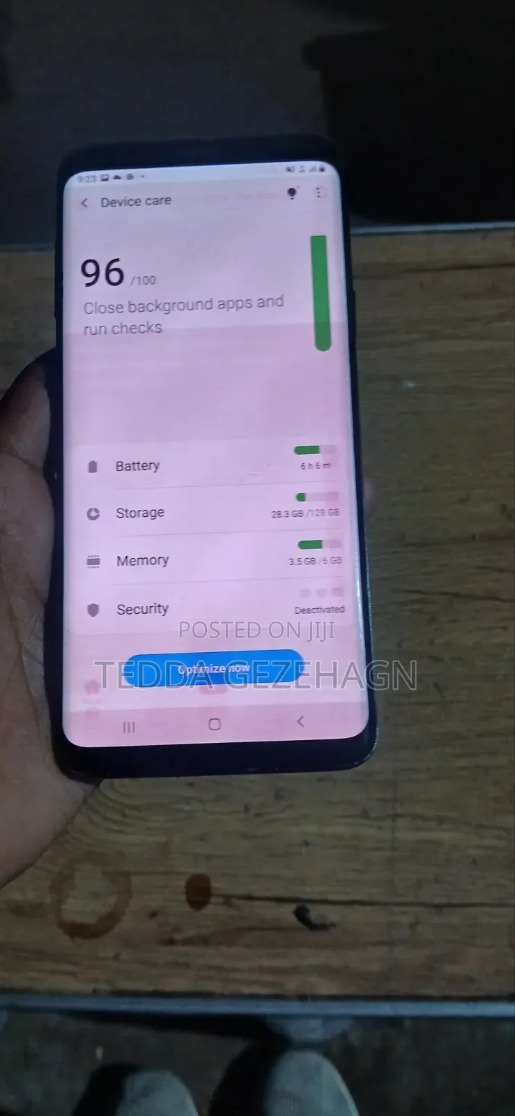 Samsung Galaxy S9 Plus 128 GB Black