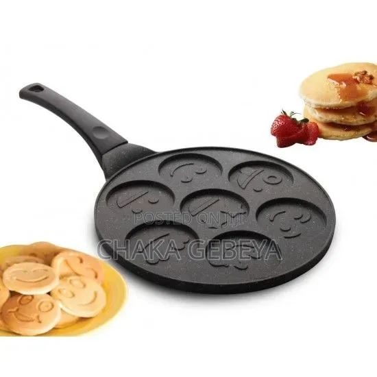 Emoji-Shaped Pancake Maker - Non-Stick, for Kids' Breakfast