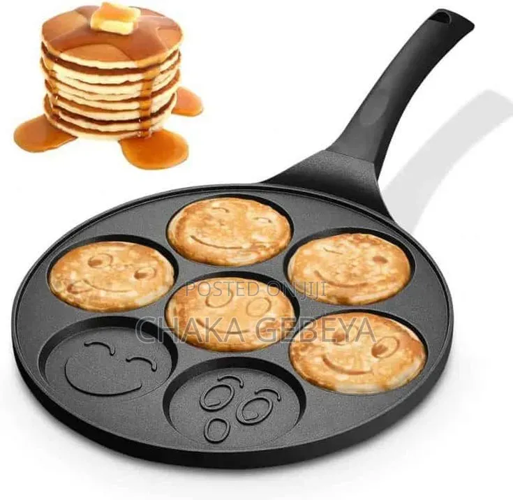 Emoji-Shaped Pancake Maker - Non-Stick, for Kids' Breakfast