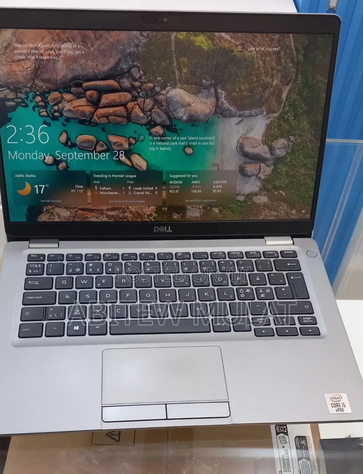 New Laptop Dell Latitude 14 8GB Intel SSD 256GB