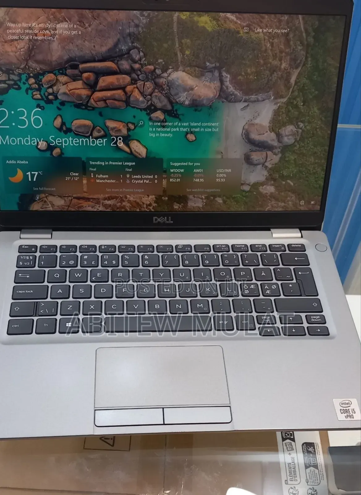 New Laptop Dell Latitude 14 8GB Intel SSD 256GB