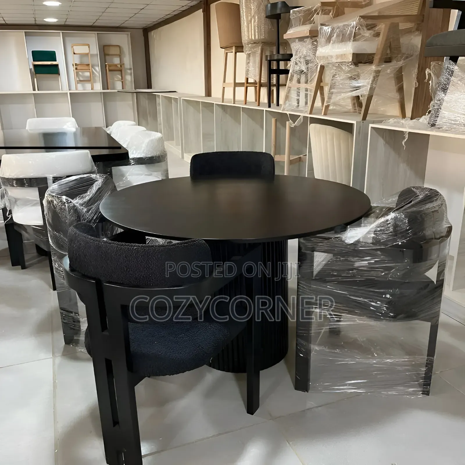 Timely 4 Seater Dining Set to Order Instantly. የምግብ ጠረጴዛ