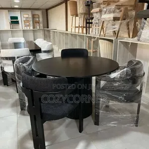 Timely 4 Seater Dining Set to Order Instantly. የምግብ ጠረጴዛ