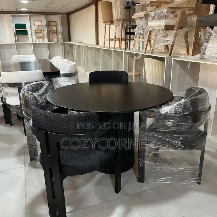 Timely 4 Seater Dining Set to Order Instantly. የምግብ ጠረጴዛ