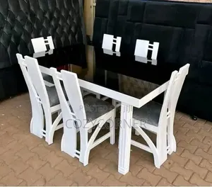 6 Seater Dining Set to Gather in Style. የምግብ ጠረጴዛ