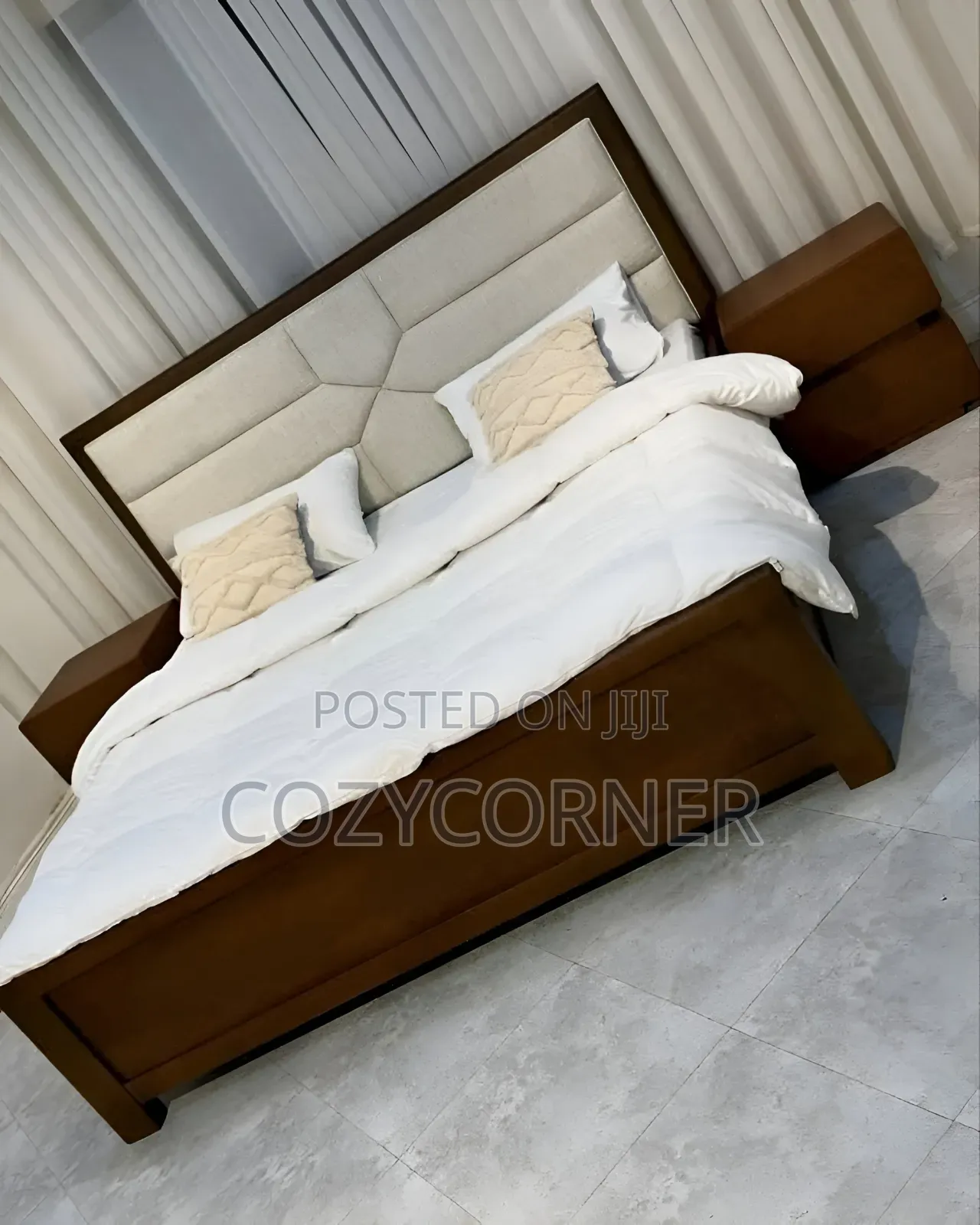 1.50 Meter Bed to Leave Tiredness Behind. አልጋ