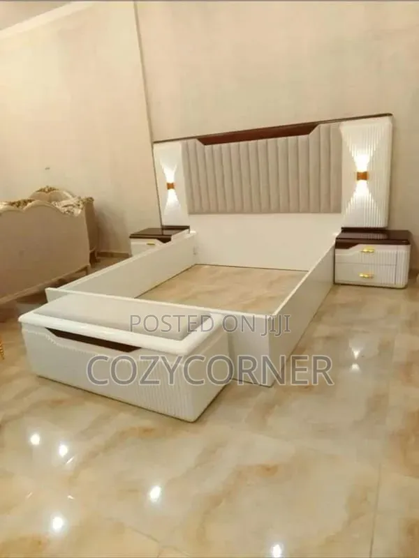 Modern 1.50 Meter Bed to Transform Your Bedroom. አልጋ