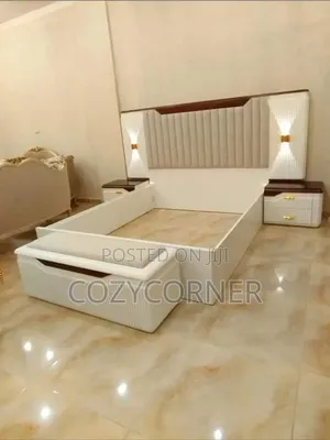 Modern 1.50 Meter Bed to Transform Your Bedroom. አልጋ