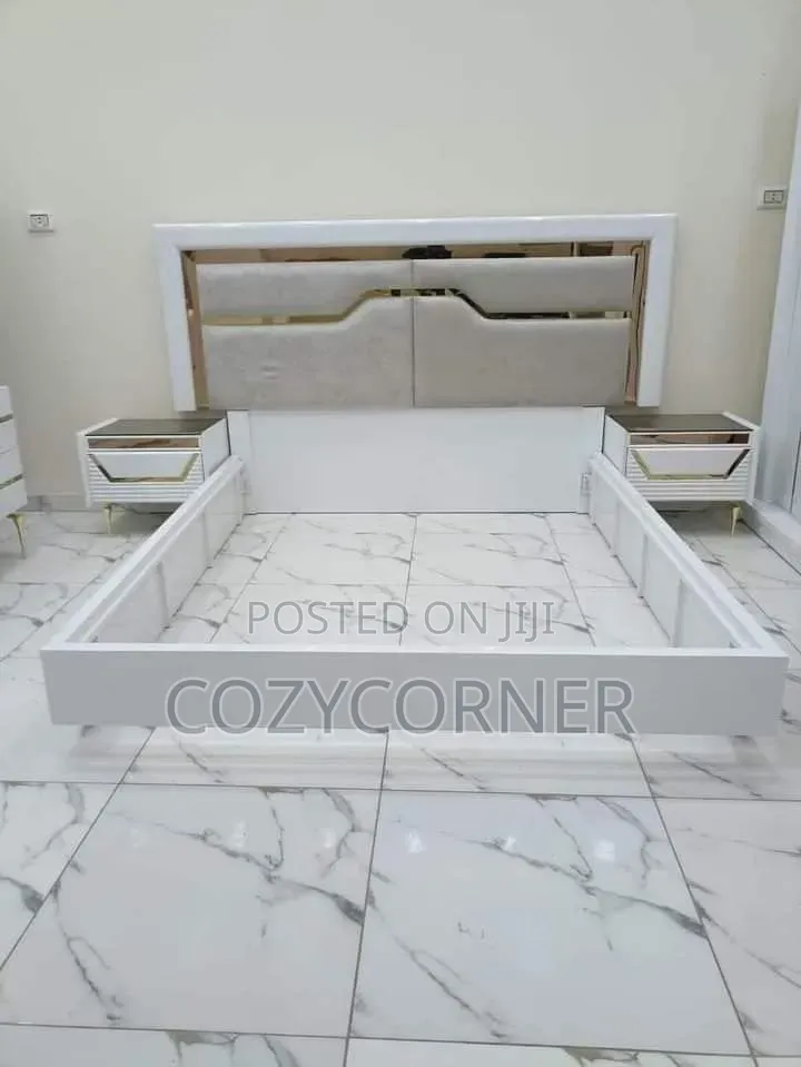 1.50 Meter Bed With a Touch of Elegance. አልጋ
