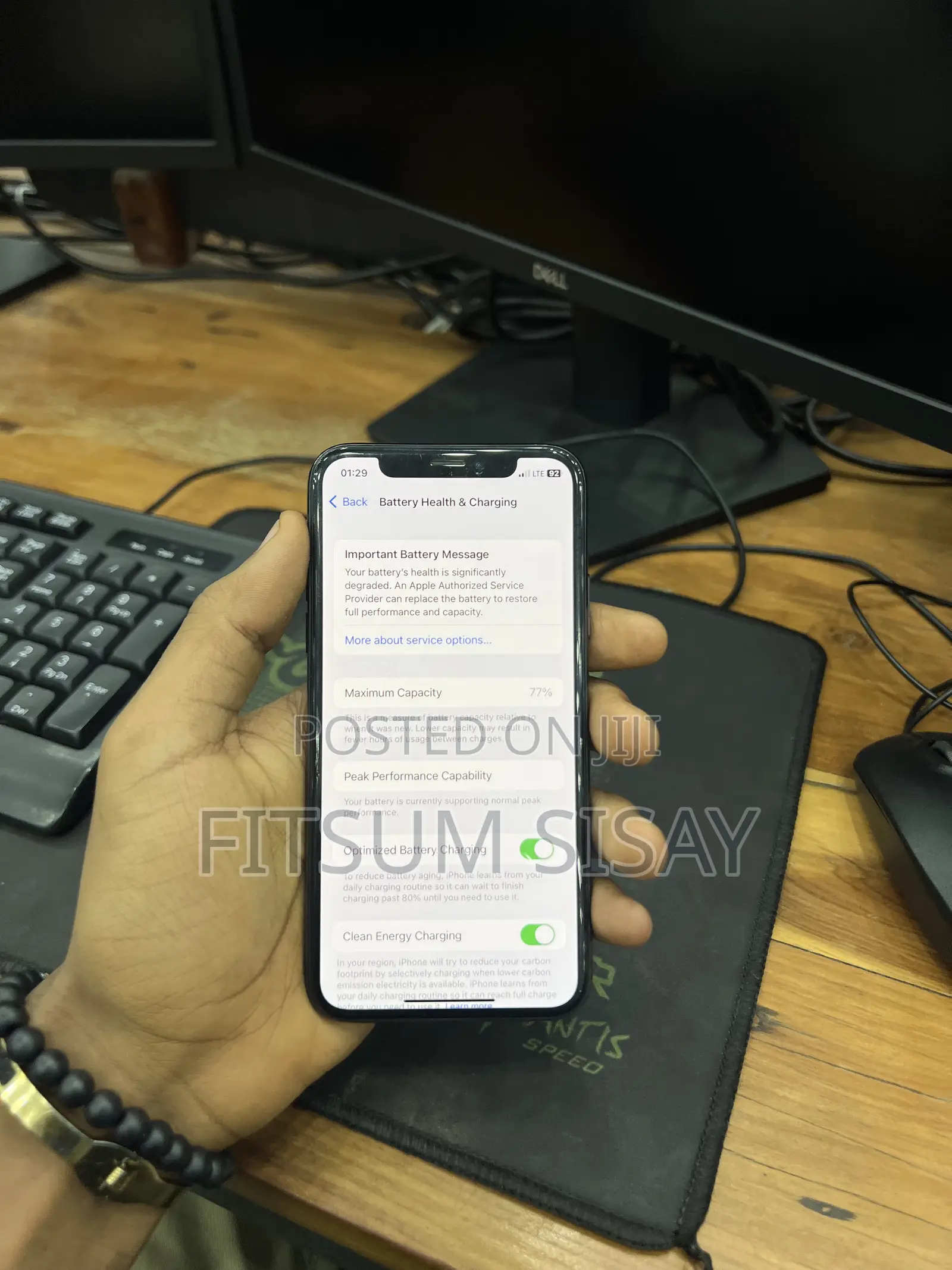 Apple iPhone X 256 GB Black