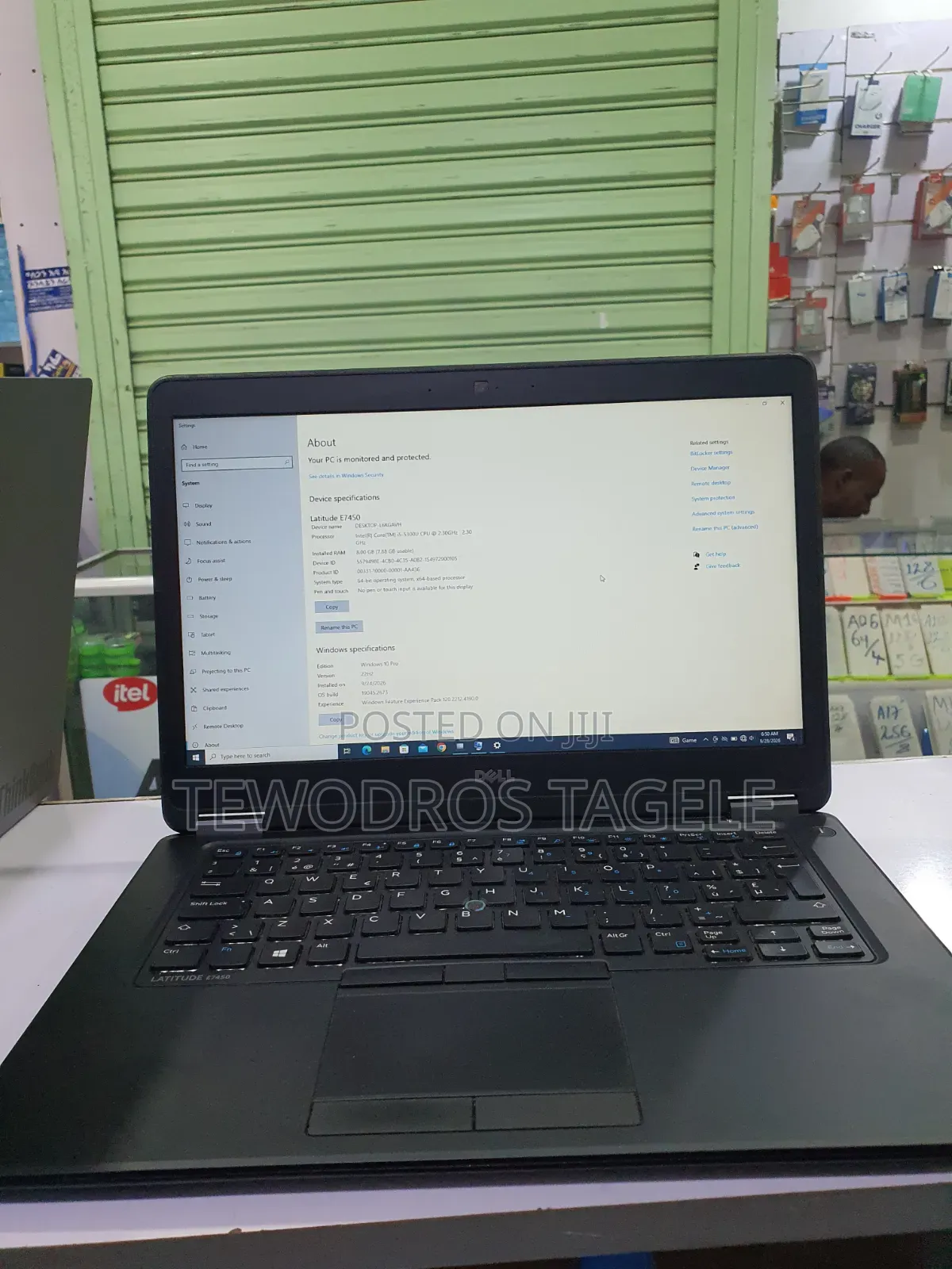 Laptop Dell Latitude E7450 8GB Intel Core i5 SSD 512GB