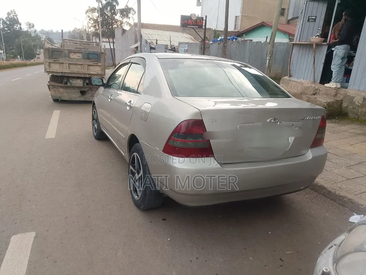 Toyota Corolla Sedan 2003 Gray
