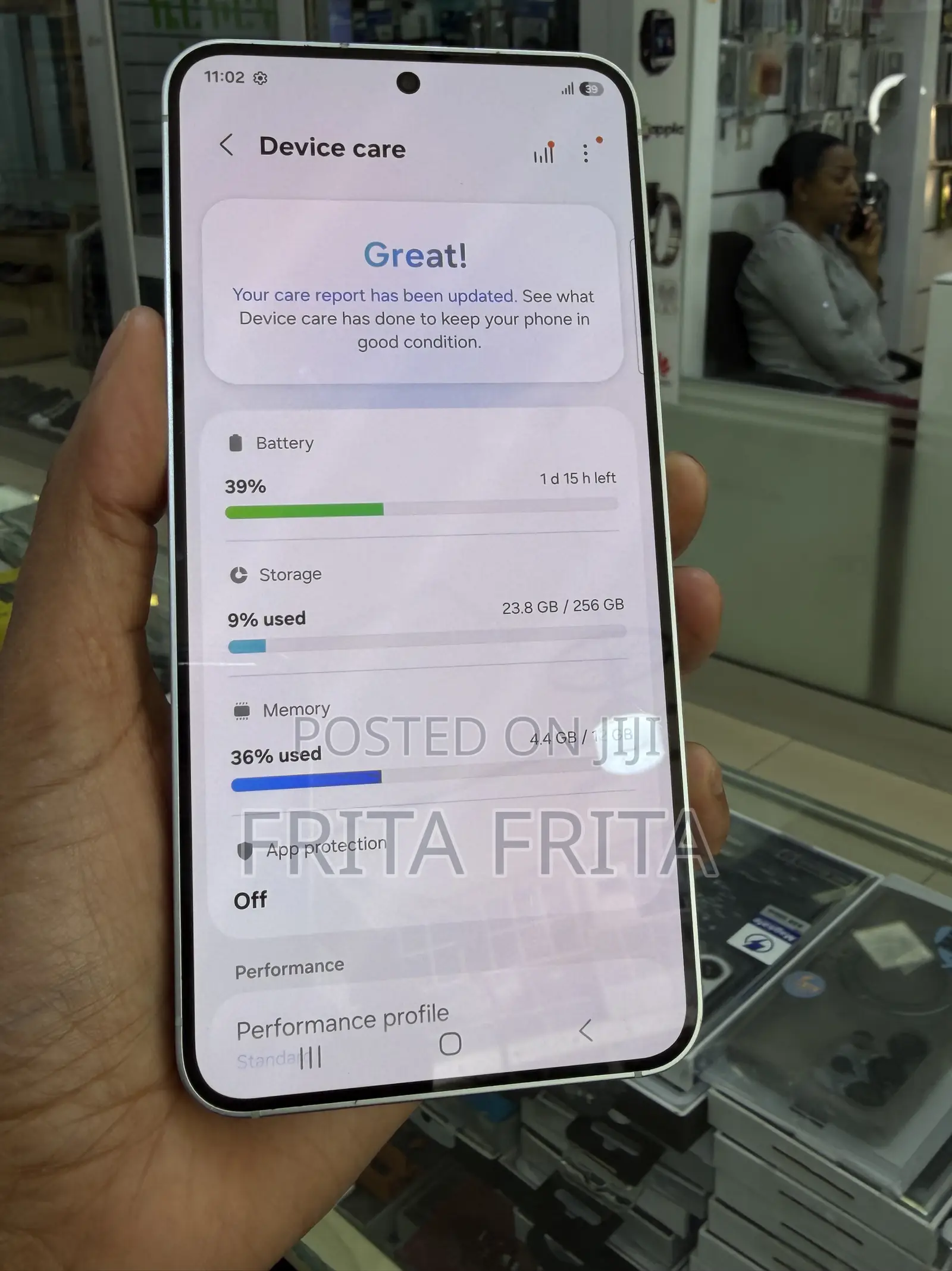 Samsung Galaxy S25 256 GB Green
