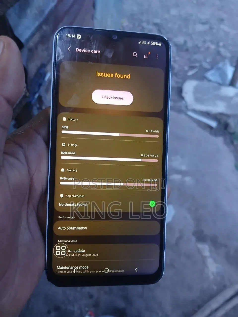 Samsung Galaxy A23 5G 64 GB Gray